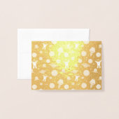 Ruimte Patroon illustratie Folie Kaarten (Voorkant met envelop)
