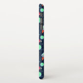 Ruimte Patroon illustratie iPhone Hoesje (Linkerkant)