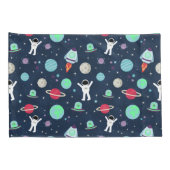 Ruimte Patroon illustratie Kussensloop (Achterkant-Rechts)