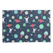 Ruimte Patroon illustratie Kussensloop (Voorkant-Rechts)