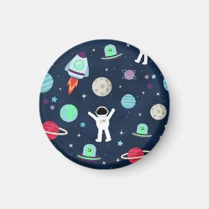 Ruimte Patroon illustratie Magneet