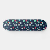 Ruimte Patroon illustratie Persoonlijk Skateboard (Horizontaal)