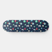 Ruimte Patroon illustratie Persoonlijk Skateboard (Horizontaal)