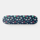 Ruimte Patroon illustratie Persoonlijk Skateboard (Horizontaal)