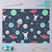 Ruimte Patroon illustratie Tissuepapier (Craft)