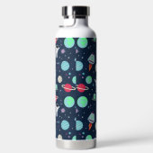 Ruimte Patroon illustratie Waterfles (Rechts)