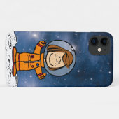 RUIMTE | Peppermint Patty Astronaut Case-Mate iPhone Case (Achterkant (horizontaal))