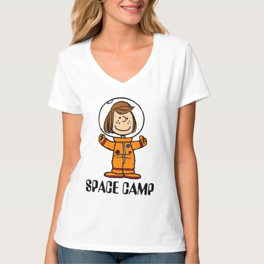 RUIMTE | Peppermint Patty Astronaut T-shirt (Voorkant)