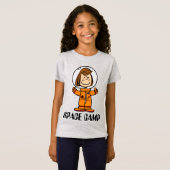 RUIMTE | Peppermint Patty Astronaut T-shirt (Voorkant volledig)