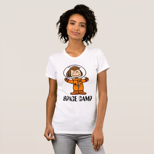RUIMTE | Peppermint Patty Astronaut T-shirt (Voorkant volledig)