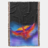 Ruimte Phoenix Nevel Deken (Voorkant Verticaal)