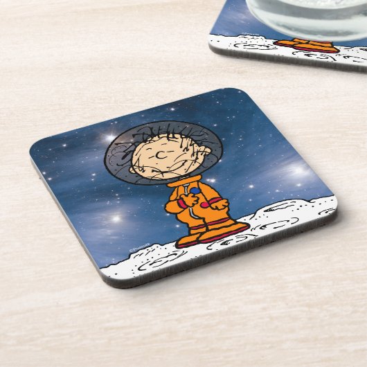 RUIMTE | Pigpen Astronaut Bier Onderzetter (Linkerzijde)