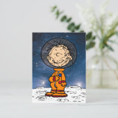 RUIMTE | Pigpen Astronaut Briefkaart (Staand voorkant)
