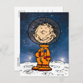 RUIMTE | Pigpen Astronaut Briefkaart (Voorkant / Achterkant)