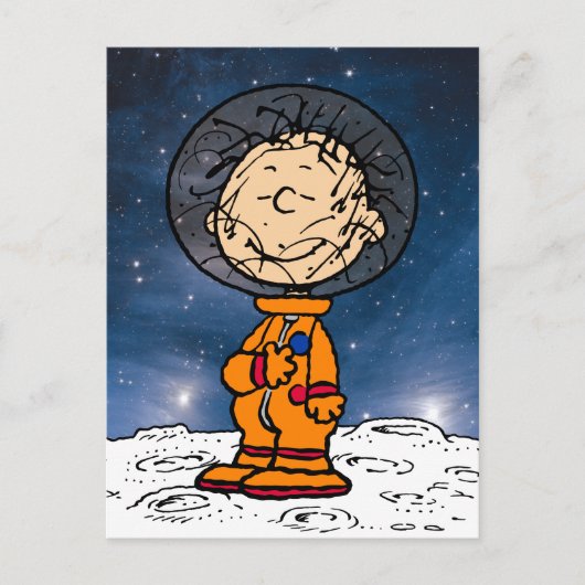 RUIMTE | Pigpen Astronaut Briefkaart (Voorkant)