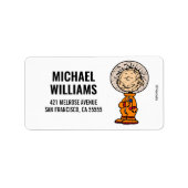 RUIMTE | Pigpen Astronaut Etiket (Voorkant)