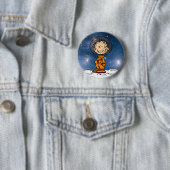 RUIMTE | Pigpen Astronaut Ronde Button 5,7 Cm (In situ)