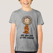 RUIMTE | Pigpen Astronaut Tri-Blend Shirt (Voorkant)