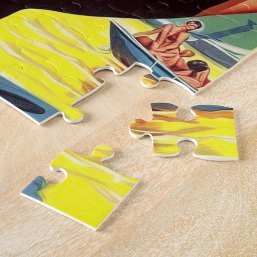  ruimte Pin-up Legpuzzel (Zijkant)