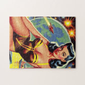 ruimte Pin-up Legpuzzel (Horizontaal)