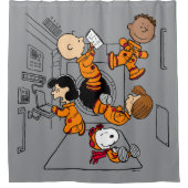 RUIMTE | Pinda's in de ruimte Douchegordijn (Voorkant)