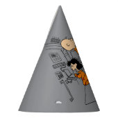 RUIMTE | Pinda's in de ruimte Feesthoedjes (Links)