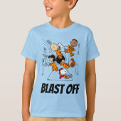 RUIMTE | Pinda's in de ruimte T-shirt (Voorkant)