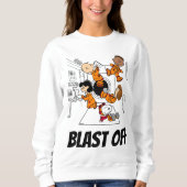 RUIMTE | Pinda's in de ruimte Trui (Voorkant)