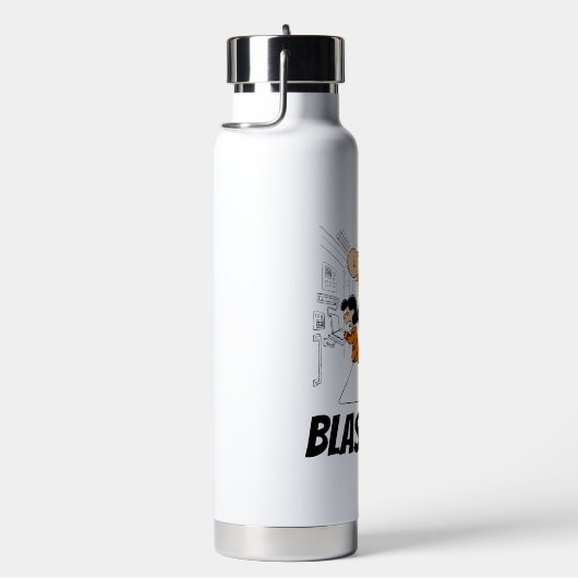 RUIMTE | Pinda's in de ruimte Waterfles (Rechts)