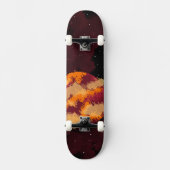 Ruimte Pixel Art. Persoonlijk Skateboard (Voorkant)