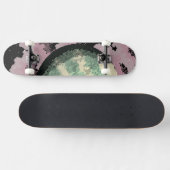 Ruimte Pixel Art. Persoonlijk Skateboard (Horizontaal)