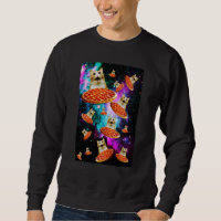Ruimte Pizza Kat Astronaut Kitten Sarcasme Voedsel