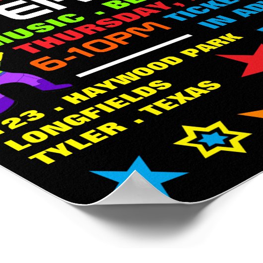 Ruimte, Planetarium-evenement Adverteren Poster (Hoek)