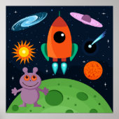Ruimte Poster (Voorkant)
