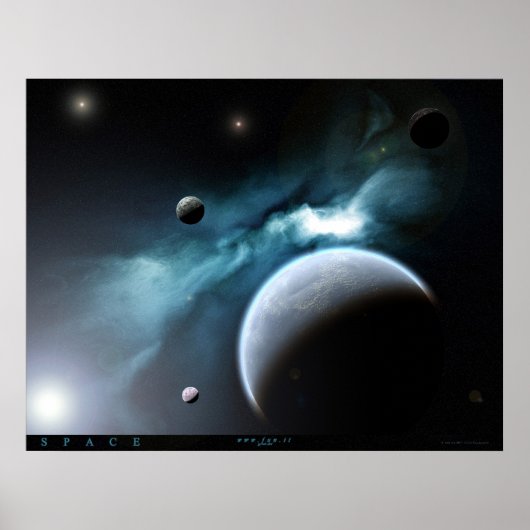 Ruimte Poster (Voorkant)