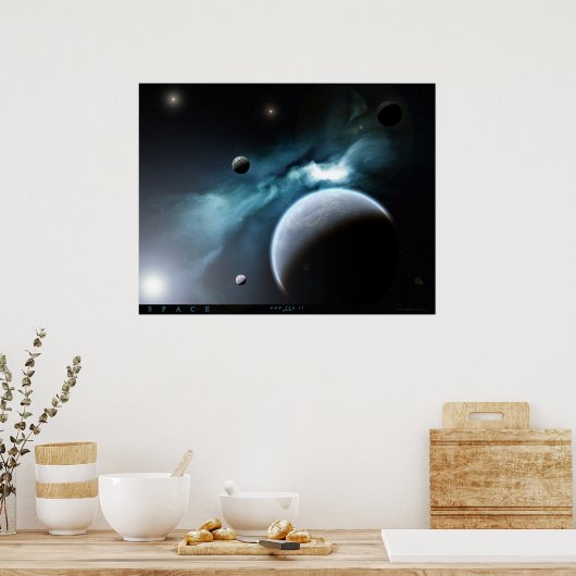 Ruimte Poster (Keuken)