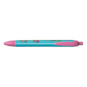 Ruimte Prinses Alien Bloemige Pen (Blauw) (Achterkant)