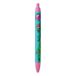 Ruimte Prinses Alien Bloemige Pen (Blauw)