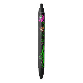Ruimte Prinses Alien Bloemige Pen (Zwart)