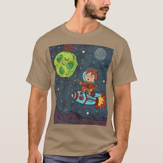 Ruimte Ranger T-shirt (Voorkant)