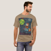 Ruimte Ranger T-shirt (Voorkant volledig)