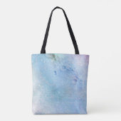 Ruimte-Rocket naar de maan met aangepaste satellie Tote Bag (Achterkant)