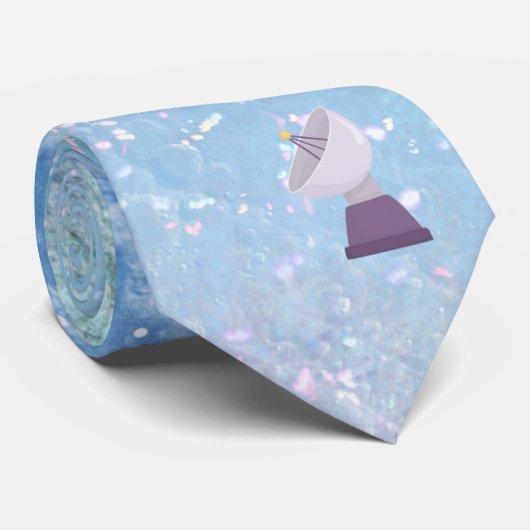 Ruimte-Rocket naar de maan met satelliet Stropdas (Opgerold)