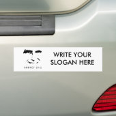 RUIMTE Romney 2012 Bumpersticker (Op auto)