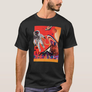 Ruimte Ruimte Heelal Planeten T-shirt