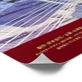 Ruimte-runtime-idee Poster (Hoek)