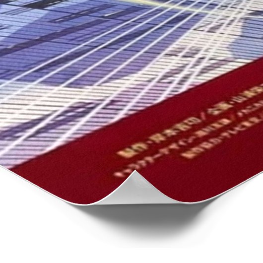 Ruimte-runtime-idee Poster (Hoek)