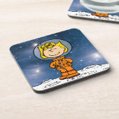 RUIMTE | Sally Astronaut Bier Onderzetter (Linkerzijde)