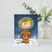 RUIMTE | Sally Astronaut Briefkaart (Staand voorkant)