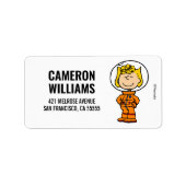 RUIMTE | Sally Astronaut Etiket (Voorkant)